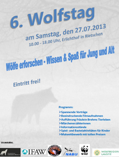 Wolfstag 2013 in Rietschen